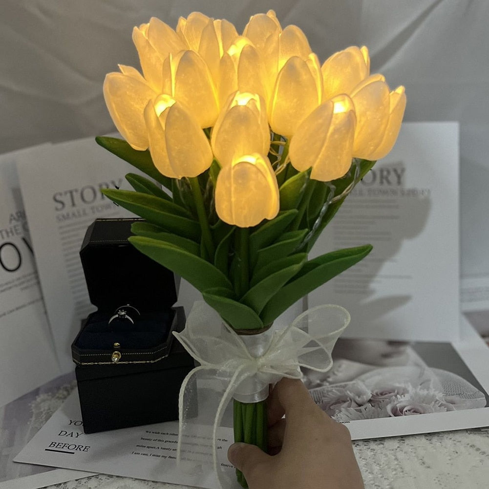 Tulips™ -  LED Tulp tafellamp (12 stuks)