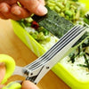 FoodScissors™ - 5 Blad keuken salade schaar