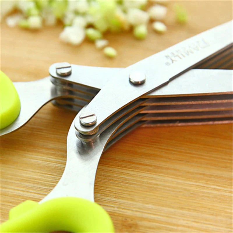 FoodScissors™ - 5 Blad keuken salade schaar